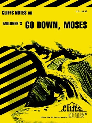 cover image of CliffsNotes Faulkner's Go Down, Moses